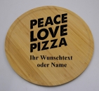 Pizza plate Pieace love pizza